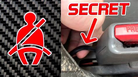 How to Stop Annoying Seatbelt Alarm FOREVER!